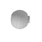 Karman Wall / ceiling lamp in glass and metal Braille E14 Ø 25 cm