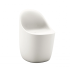 Qeeboo Cobble Armless chair in recyclable Polyethylene L 50 cm