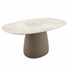 Qeeboo Cobble Stoneware table L 160 cm