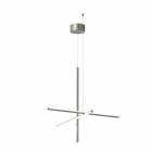 Flos Coordinates Suspension Lamp in Aluminum LED 37W L 78,2 cm 