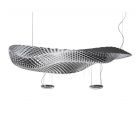 Artemide Cosmic Angel Ceiling Lamp 2 Luci HALO + 2Luci FLUO L 178 cm