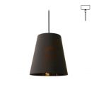 Karman Suspension lamp with internal print Cupido E27 Ø 23 cm