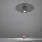 Davide Groppi Suspension lamp OVONELPIATTO 1 lights 20W Ø 40 cm