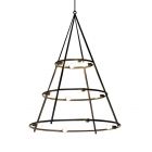 Artemide El Poris Suspension lamp in steel 12XE27 Ø 120 cm