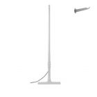 Karman Indoor floor lamp with wall hook Tobia LED H 165 cm