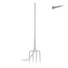 Karman Indoor floor lamp with wall hook Tobia LED H 165 cm