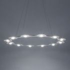 Lumen Center FLAT RING 12 Suspension lamp LED 78W 2700K Ø 98 cm Dimmable