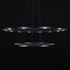 Lumen Center FLAT SATURN 2 Suspension lamp LED 113,4W Ø 98 cm Dimmable