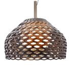 Flos Pendant Light Tatou S2 1 Light Ø 50 cm Grey Ochre