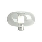 Fontana Arte Lampada da Tavolo FONTANELLA 1x MAX 28W E27 Ø 40 cm Dimmerabile