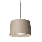 Foscarini Twiggy Wood Suspension lamp in wood Led 28W Ø 46 cm