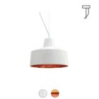 Karman Suspension lamp in ceramic and metal Gangster E27 Ø 28 cm