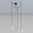 Artemide Giò Light Cluster Aluminum suspension LED 23W Ø 10,7 cm