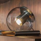 Oluce Table lamp The Globe E27 Ø 30 cm gold