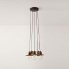 Aldo Bernardi Suspension lamp for multiple canopy Guinguette E27 Ø 25 cm