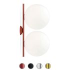 Flos Wall/Ceiling Light IC Lights C/W2 Double 2 Lights E27 L 62 cm