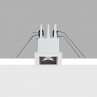 iGuzzini Laser Blade XS High Contrast Frame 1 cell recessed lamp LED 2W CRI 90 beam 24° L 2,8cm