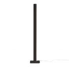 Artemide Matt black floor lamp with Microswitch Dimmer Ilio LED 3000K H 175 cm