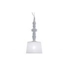 Karman Alì e Babà Suspension lamp in ceramic with lampshade 1xE27 Ø 30 cm