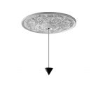 Karman Moonbloom Suspension lamp in aluminum Led 16.8W Ø 75 cm