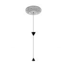 Karman Moonbloom Suspension lamp in aluminum Led 25.2W Ø 40 cm