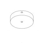 Karman Ceiling Rose IP65 Ø 9,5 Matt Gray