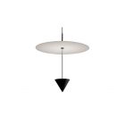 Karman Stralunata Suspension lamp in aluminum Led 16.8W Ø 23 cm