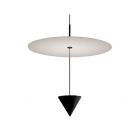 Karman Stralunata Suspension lamp in aluminum Led 16.8W Ø 40 cm