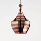 Aldo Bernardi Suspension lamp in ceramic Lustri E27 L 26 cm