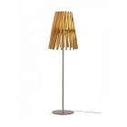 Fabbian Floor lamp in Stick wood H 160 cm - Conical Diffuser 