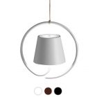 Poldina Rechargeable battery-powered Pendant lamp LED 2.2W IP54 L 19.8 x H 19.8 cm also for the outdoor