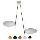 Catellani & Smith Ceiling lamp Lederam C2 LED 34W L 45 cm Dimmable