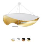 Catellani & Smith Pendant lamp Lederam S2 LED 34W L 100 cm Dimmable