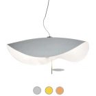 Catellani & Smith Pendant lamp Lederam Manta S1 LED 17W Ø 60 cm