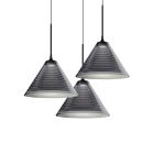 Artemide Suspension lamp with APP dimmer Look at me Cluster LED 3 lights Ø 76 cm