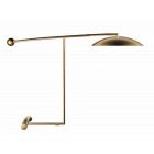 Lumen Center Orbit Table lamp in brass Led 12W H 56 cm