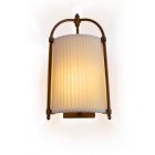 Aldo Bernardi Wall lamp with fabric diffuser Mangareva E27 H 52 cm