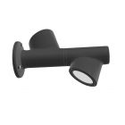 Martinelli Bruco Outdoor wall lamp LED 2x8W Ø 13 cm