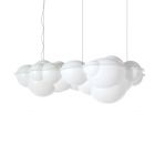 Nemo Nuvola Minor by Mario Bellini Suspension Lamp in PETG LED 88W L 100 cm