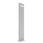 Artemide Outdoor Nuda 100 Floor lamp LED 15W H 100cm IP65 Single face Grey-White for Garden