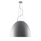 Artemide Nur 1618 LED Suspension lamp LED 95W Ø90 cm Grey Aluminium