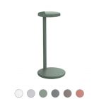 Flos Table lamp Oblique Qi LED H 35 cm with wireless charging system