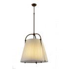 Aldo Bernardi Suspension lamp with fabric diffuser Hiva Oa E27 L 50 cm