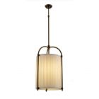 Aldo Bernardi Suspension lamp with fabric diffuser Ukulele E27 L 36 cm