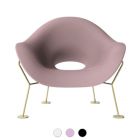 Qeeboo Pupa Armchair H 84 cm Brass