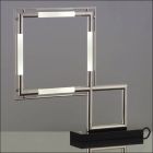 Lumen Center table lamp Quadro - V re-edition 8 luci 1,5W L 60 cm