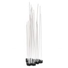 Artemide Reeds Triplo Floor lamp in methacrylate LED 28W H 150 cm Outdoor 