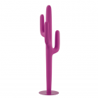 Qeeboo Saguaro Appendiabiti in Polietilene riciclabile H 195 cm-Fucsia