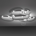 Artemide Skydro Aluminum ceiling light LED 29W L 142,5 cm