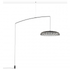 Flos Skynest Motion Suspension/Floor lamp in polyester LED 57W H 250 cm